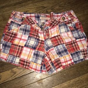 Plaid shorts